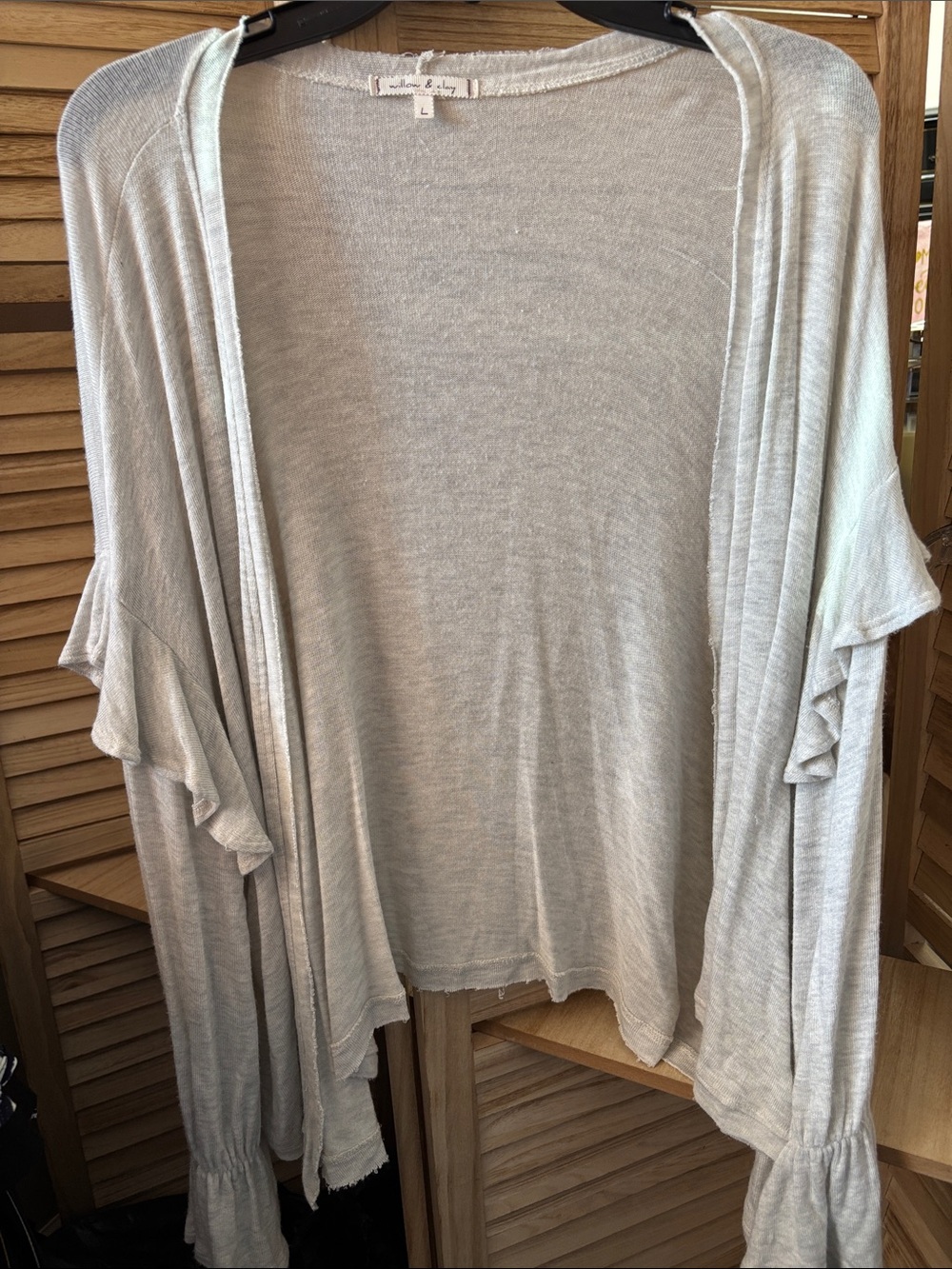 Willow & Clay Lightweight Knit Sweater Large